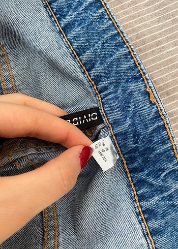 H&M Kadın Mom Jean - Görsel 4