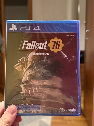 Fallout 76 Sıfır Bandrollü Jelatinli / Ps4 Oyunu / Playstation 4