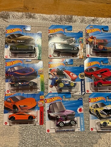 HotWheels Tekli Araçlar Toplu Satış / İstediğiniz model için mes