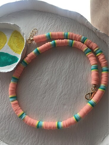 Tasarımcı Fimo kolye