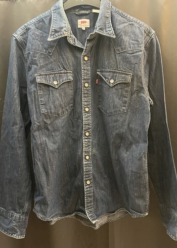 Levis Levi S Koyu Mavi Denim Gomlek