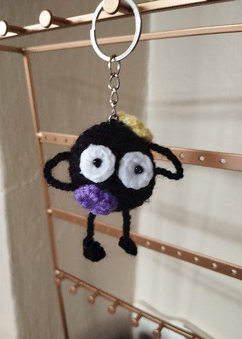 Susuwatari (is / kurum ruhları ) anahtarlık - Görsel 4