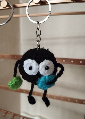 Susuwatari (is / kurum ruhları ) anahtarlık - Görsel 2