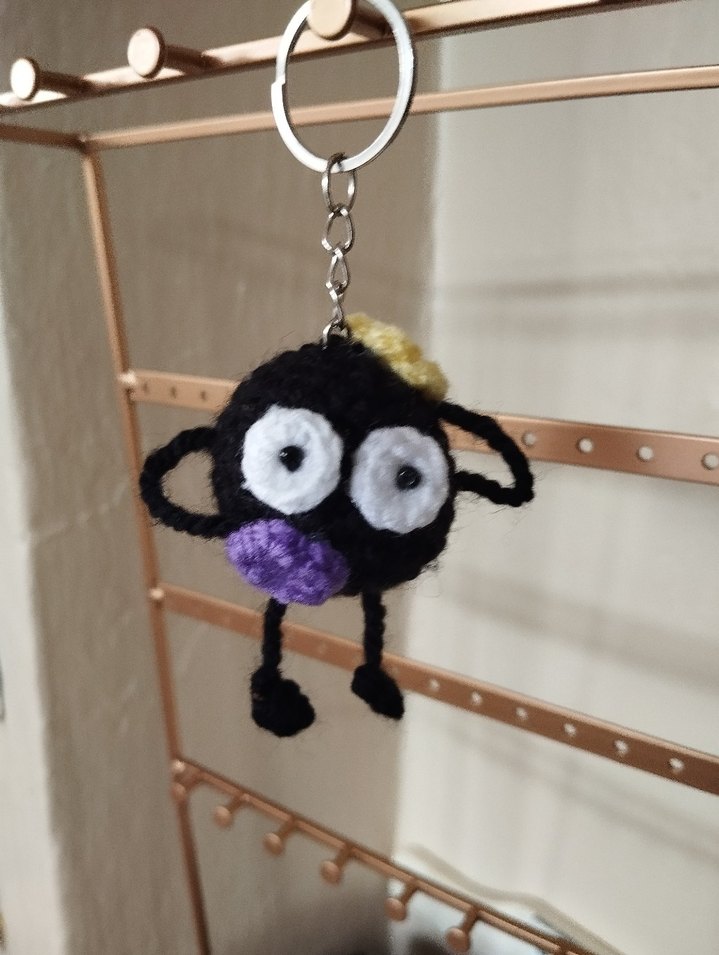 Susuwatari (is / kurum ruhları ) anahtarlık - Görsel 4