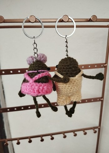 Kurbağa Anahtarlık / Çift Anahtarlıkları - Görsel 4