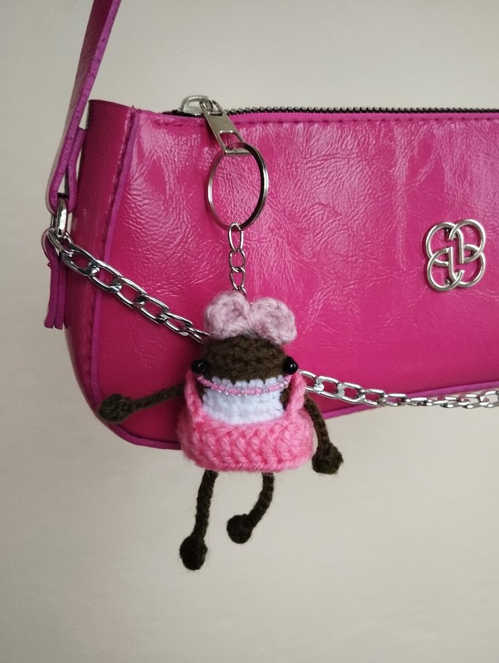 Kurbağa Anahtarlık / Çift Anahtarlıkları - Görsel 5