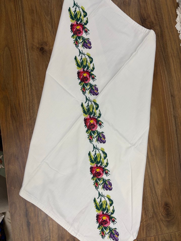 Kanaviçe kırlent - Görsel 3