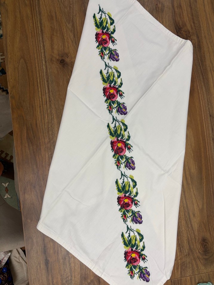 Kanaviçe kırlent - Görsel 2