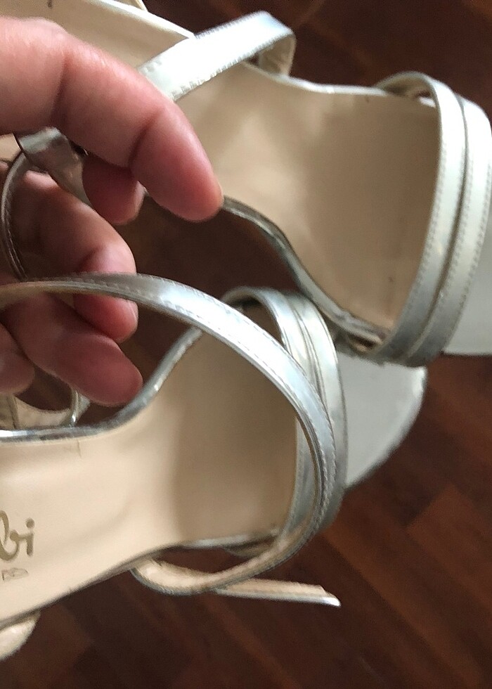 Topuklu abiye ayakkabı - Görsel 3