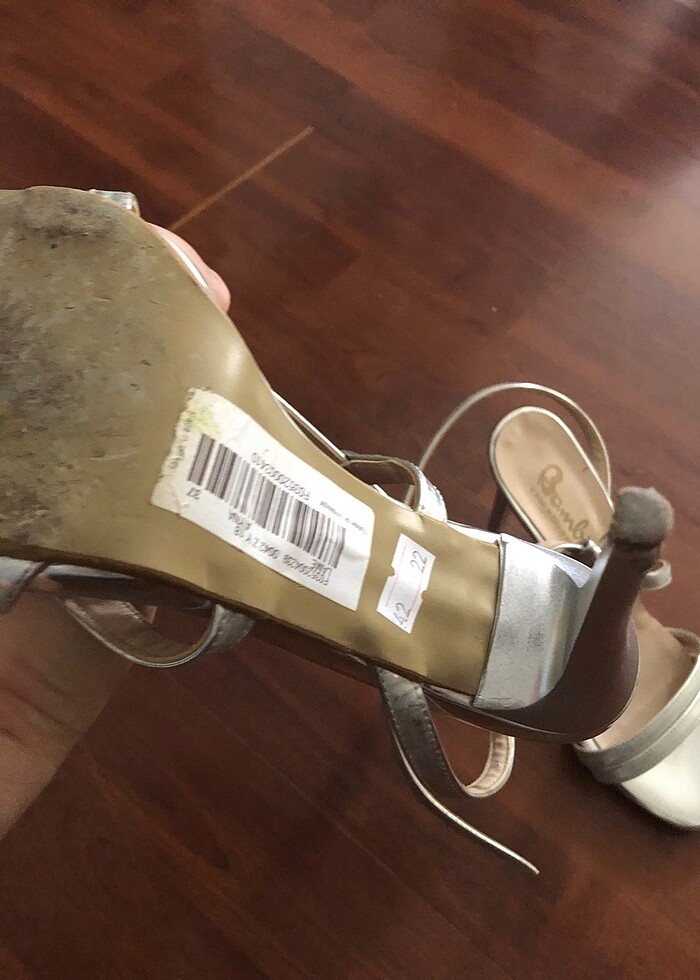 Topuklu abiye ayakkabı - Görsel 5