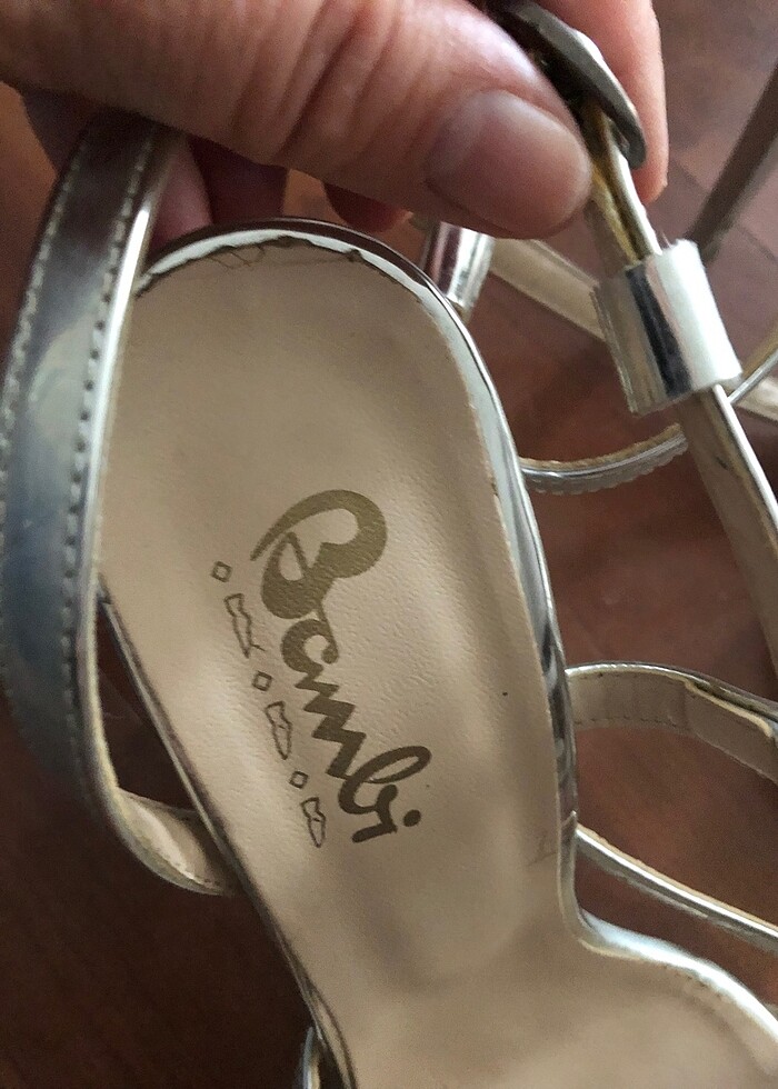 Topuklu abiye ayakkabı - Görsel 4