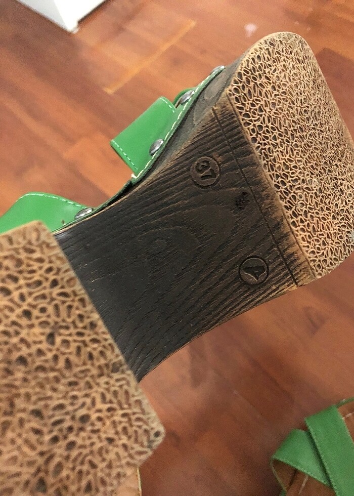 Comfort kalın topuklu sandalet - Görsel 3