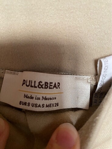 s Beden camel Renk Pull&bear eşofman