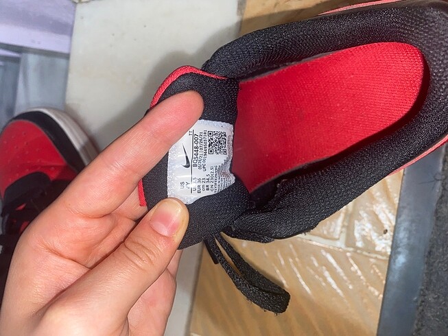 36 Beden çeşitli Renk Nike ayakkabı kırmızı siyah