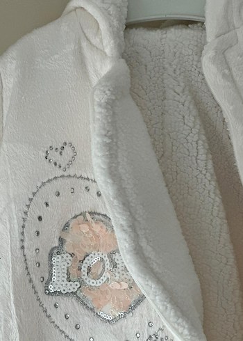 Beyaz Bebek Kış Tulumu içi kürklü hiç kullanılmamış etiketli - Görsel 8