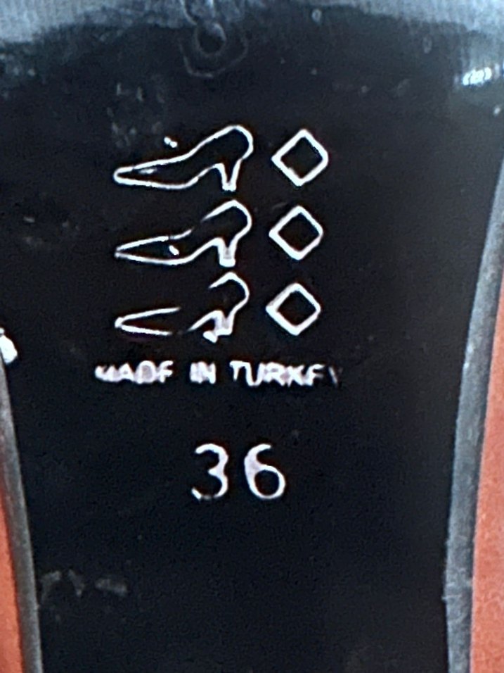 Kahverengi Stiletto Topuklu Kadın Ayakkabı - Görsel 4