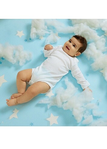 HelloBaby E bebek uzun kollu zıbın