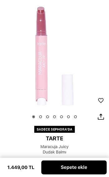 Tarte Maracuja Juicy Lip Balm Hibiscus