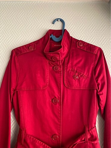 LC Waikiki Bordo Trençkot