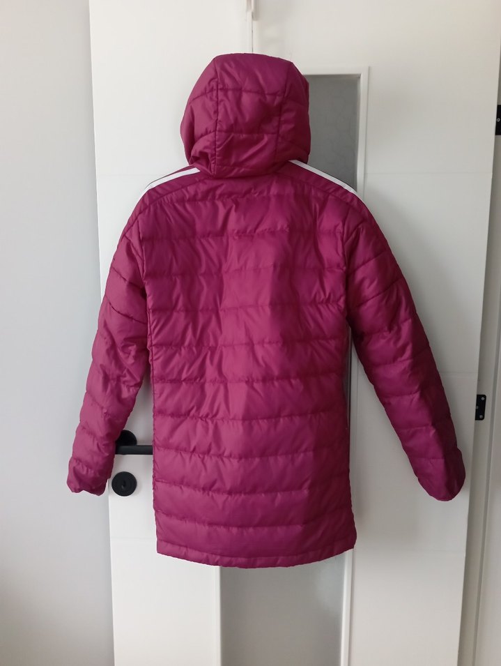 Kadın Koyu Pembe Adidas Kış Montu - Görsel 3