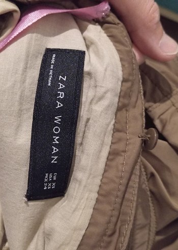 Zara Yelekli Mont XS - Görsel 5