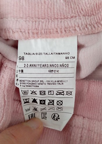 Benetton 2-3 Yaş Pantolon - Görsel 5