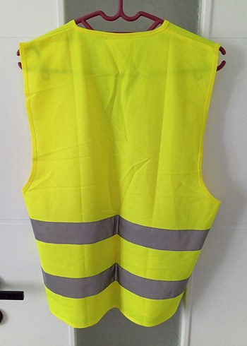 Erkek Çocuk Reflektörlü Sarı Yelek - Görsel 3