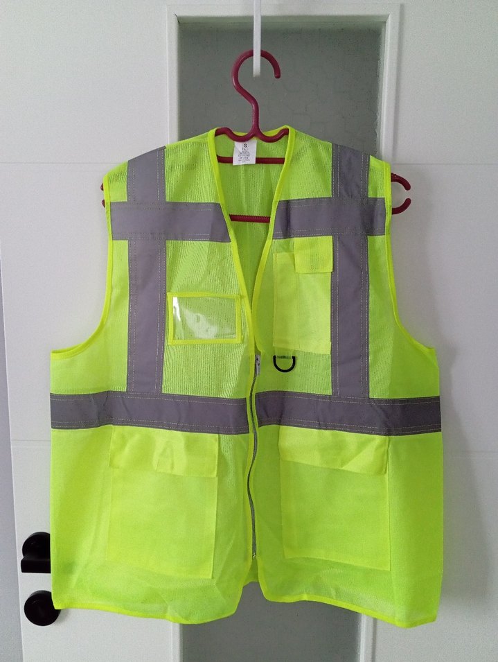 Erkek Çocuk Reflektörlü Sarı Yelek - Görsel 4