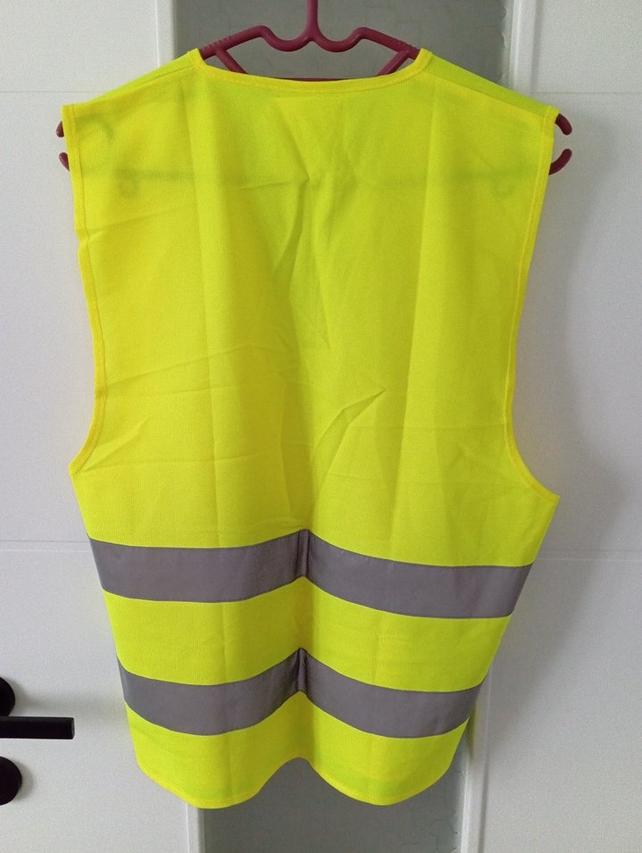 Erkek Çocuk Reflektörlü Sarı Yelek - Görsel 3