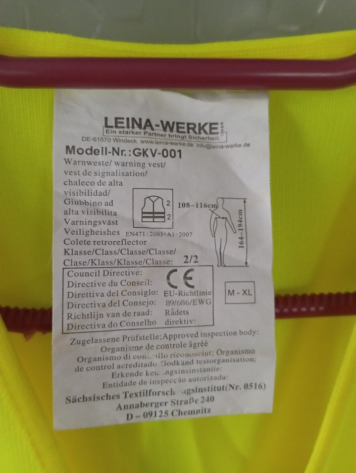 Erkek Çocuk Reflektörlü Sarı Yelek - Görsel 2