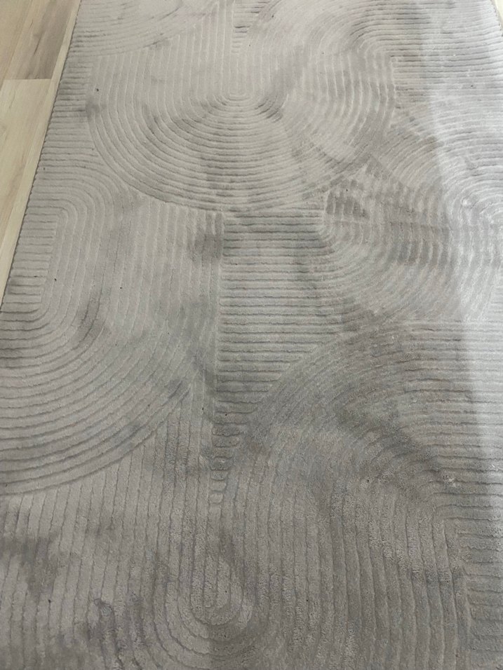 Gri Modern Düz Desen yolluk - Görsel 2