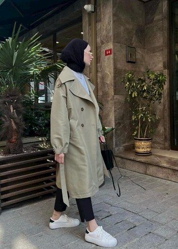 Trendyol & Milla Kadın Haki Trençkot