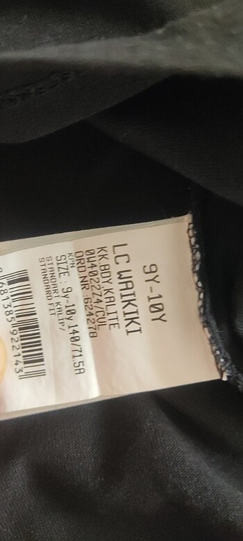 9 Yaş Beden LC Waikiki Tşört 9/10 yaş