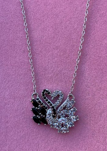 Beden Çelik | Swan in Love Kolye
