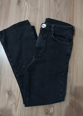 İspanyol Paçalı Jean Pantolon 