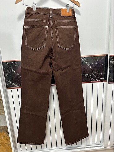 Sandro Sandro kahverengi jeans