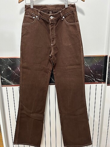 Sandro kahverengi jeans