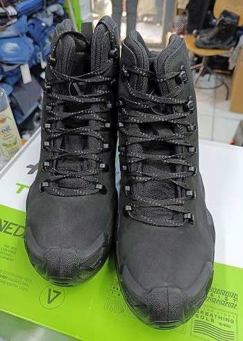 Erkek Siyah Kamuflaj Desenli Bağcıklı Bot - Görsel 3