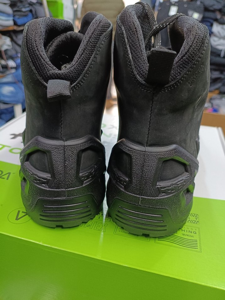 Erkek Siyah Kamuflaj Desenli Bağcıklı Bot - Görsel 5