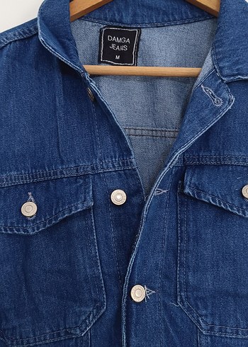 UNİSEX KOT CEKET - Görsel 2