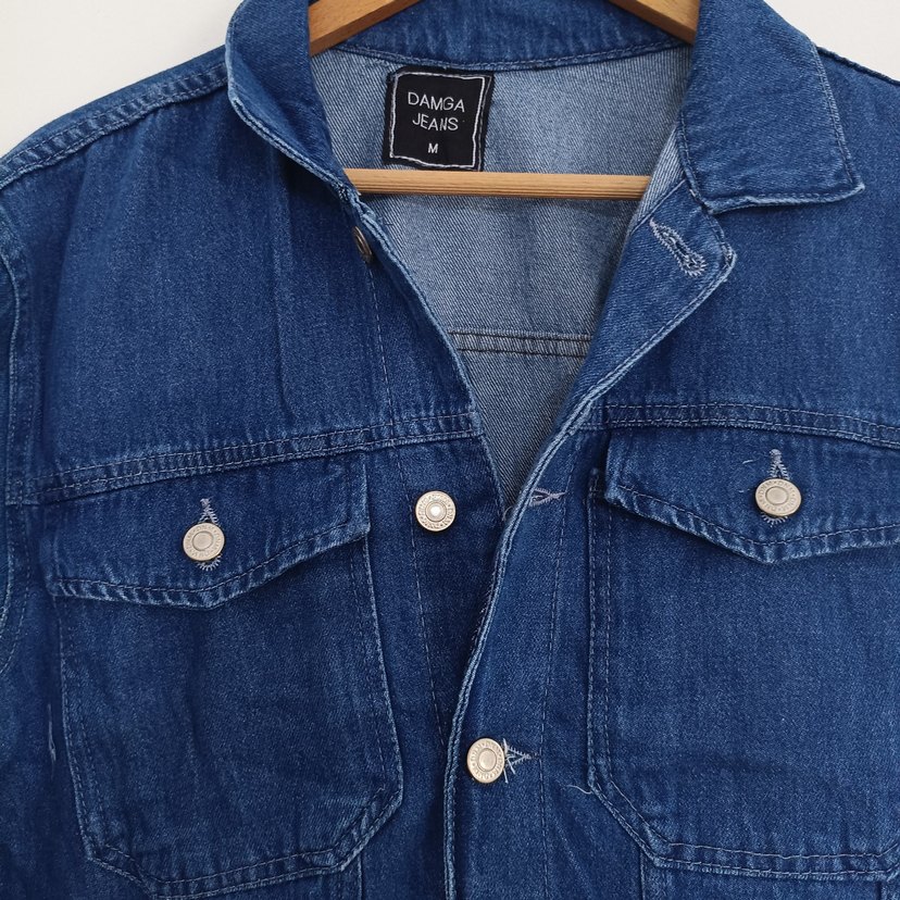 UNİSEX KOT CEKET - Görsel 2