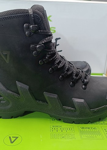 Siyah Biker Tarzı Erkek Outdoor Botları - Görsel 2