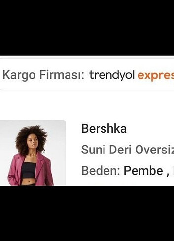 Bershka Bershka Oversize Deri Ceket
