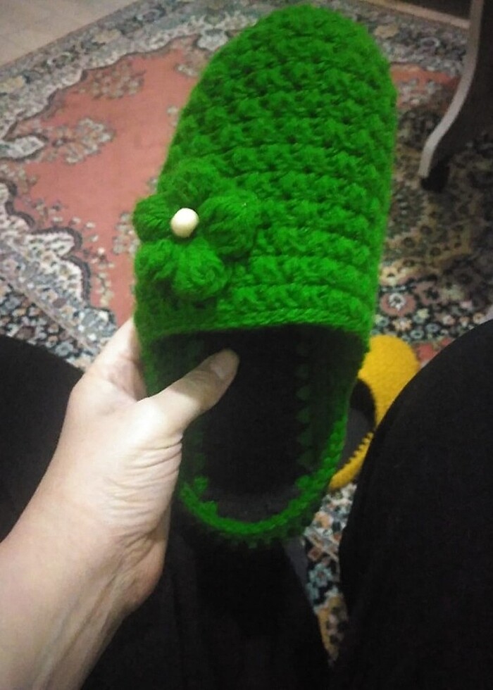 Çift tabanlı terlık - Görsel 2