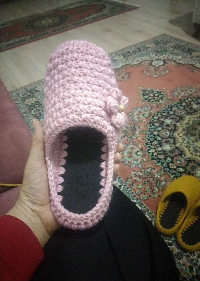 Çift tabanlı terlık - Görsel 4