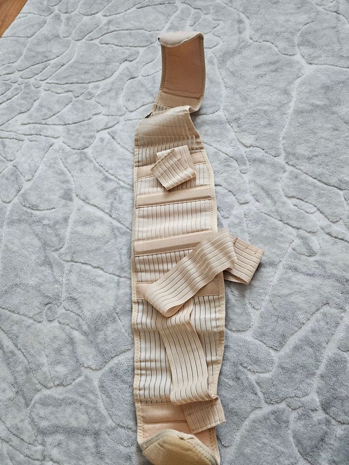 Bej Korse, Mini Boy, Sıkı Oturan hamile kemeri - Görsel 4