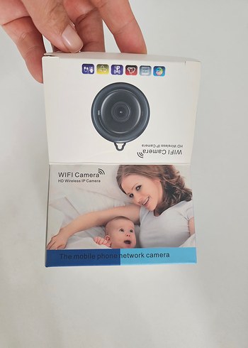 Siyah WiFi Kablosuz HD Kamera Seti - Görsel 3