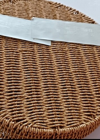 Beden Yapay rattan üçlü tepsi