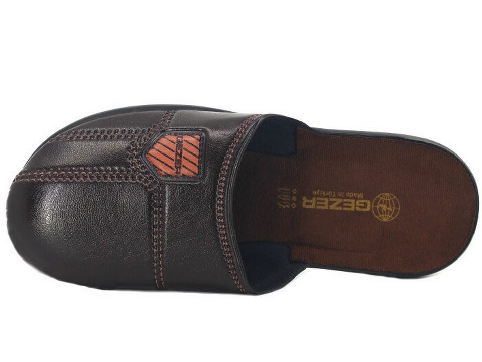 Kahverengi Erkek Ev Terliği - Görsel 2