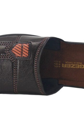 Kahverengi gezer Erkek Ev Terliği - Görsel 2